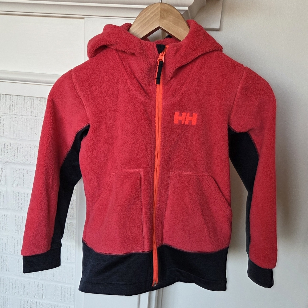 Helly Hansen Fleece Zip Up Hoodie Kids Size 134/9 US 8/10